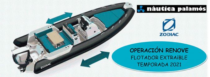 Plan renove flotadores Zodiac