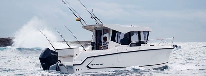 Quicksilver Captur 805 pilothouse